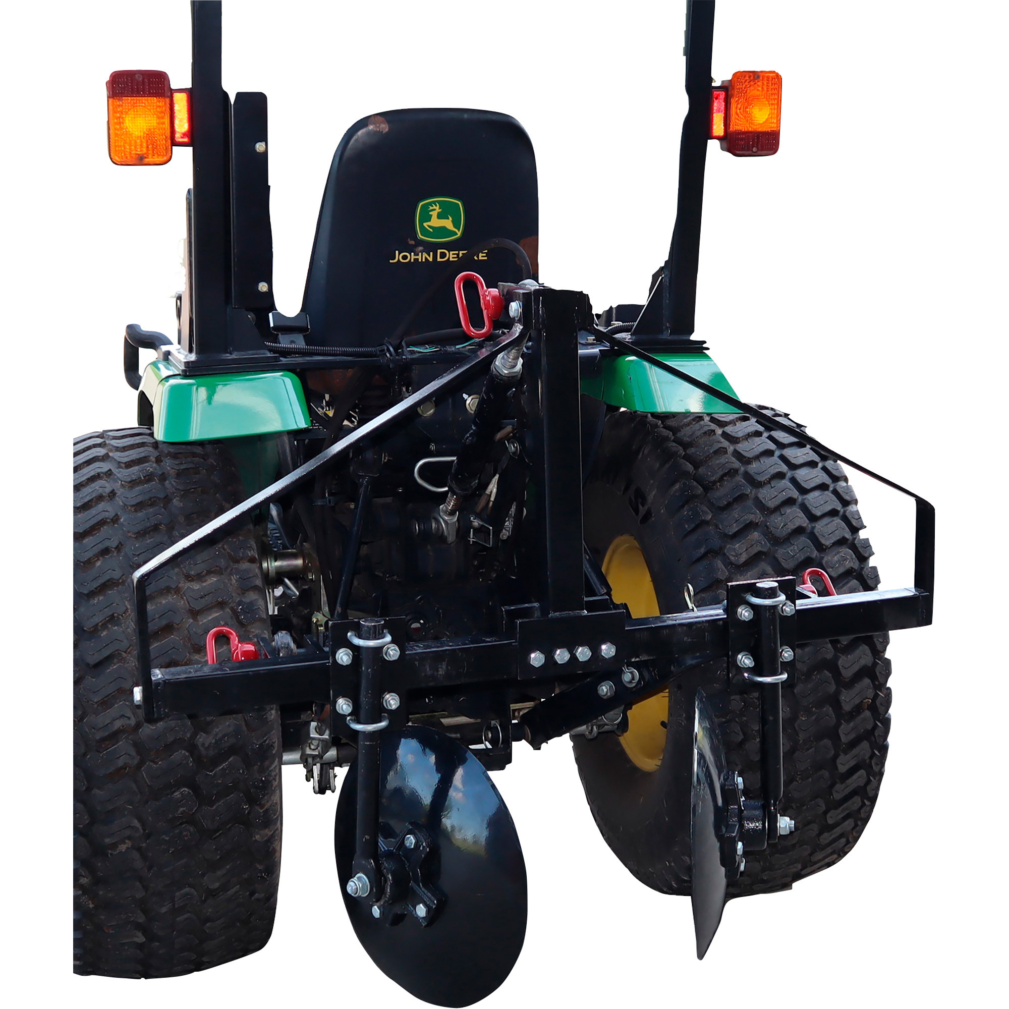Field Tuff 3-Pt. Garden Bedder/Hiller Attachment - 43in. Working Width, Two 14in. Discs, Category 1, Model# FTF-214GB